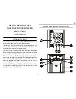 Oregon Scientific EMR812 User Manual preview