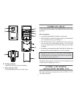 Предварительный просмотр 3 страницы Oregon Scientific EMR963HG User Manual