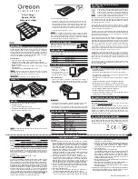 Preview for 2 page of Oregon Scientific ES062 User Manual