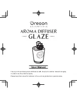 Предварительный просмотр 1 страницы Oregon Scientific GLAZE User Manual