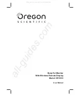 Предварительный просмотр 1 страницы Oregon Scientific GR1001H User Manual