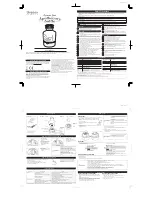 Oregon Scientific HWI0002 User Manual предпросмотр