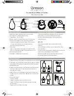 Предварительный просмотр 5 страницы Oregon Scientific HWI0003 Instruction Manual