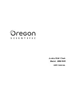 Oregon Scientific JM889NR User Manual preview