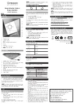 Preview for 1 page of Oregon Scientific Magic BA2000 User Manual