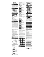 Предварительный просмотр 2 страницы Oregon Scientific Marathon Walker PE903 User Manual