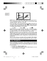 Предварительный просмотр 7 страницы Oregon Scientific MP 210 User Manual