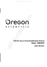 Предварительный просмотр 1 страницы Oregon Scientific NAPOLI RM998PA User Manual