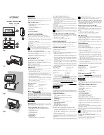 Preview for 1 page of Oregon Scientific NAW888T User Manual