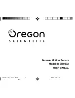 Предварительный просмотр 1 страницы Oregon Scientific POLERMO MSR939A User Manual