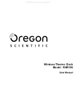 Предварительный просмотр 14 страницы Oregon Scientific RAR186 Owner'S Manual