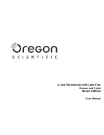 Oregon Scientific RAR232 User Manual preview