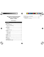 Oregon Scientific RGR382 User Manual preview