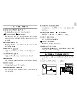 Preview for 2 page of Oregon Scientific rm318p User Instructions