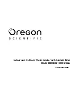 Oregon Scientific RMR202 User Manual preview