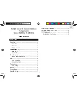 Oregon Scientific RMR802 User Manual preview