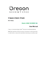 Oregon Scientific RRM116 User Manual preview