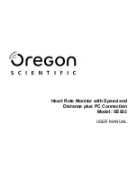 Preview for 1 page of Oregon Scientific SE833 User Manual