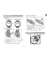 Preview for 22 page of Oregon Scientific SE833 User Manual