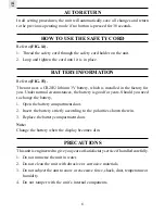 Preview for 6 page of Oregon Scientific SL928D User Manual