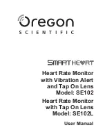 Oregon Scientific SmartHeart SE102 User Manual preview