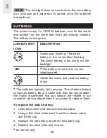 Предварительный просмотр 21 страницы Oregon Scientific SmartHeart SE102 User Manual