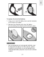 Предварительный просмотр 22 страницы Oregon Scientific SmartHeart SE102 User Manual