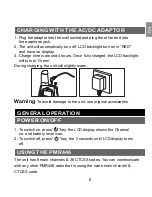 Предварительный просмотр 9 страницы Oregon Scientific TP393 User Manual