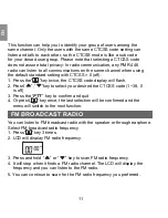 Предварительный просмотр 12 страницы Oregon Scientific TP393 User Manual