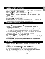 Предварительный просмотр 17 страницы Oregon Scientific TP393 User Manual