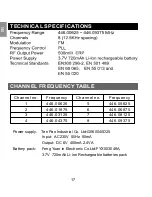 Предварительный просмотр 18 страницы Oregon Scientific TP393 User Manual