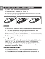 Preview for 8 page of Oregon Scientific TP668 User Manual