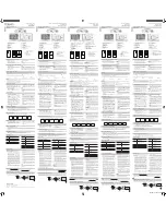 Oregon Scientific TW369 User Manual preview