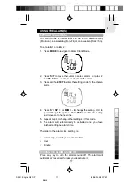 Preview for 18 page of Oregon Scientific VIBRA Trainer Fit Pro SE232 User Manual