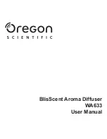 Oregon Scientific WA633 User Manual предпросмотр