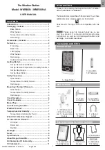 Предварительный просмотр 3 страницы Oregon Scientific WMR86N User Manual