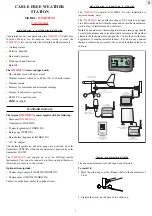 Oregon Scientific WMR928NX User Manual preview