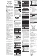 Preview for 1 page of Oregon Scientific WP662 User Manual