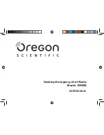 Oregon Scientific WR608 User Manual preview