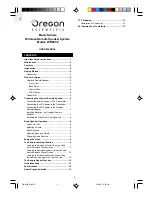 Предварительный просмотр 5 страницы Oregon Scientific WRS368 User Manual