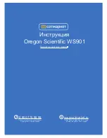 Oregon Scientific WS901 User Manual preview