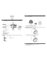 Предварительный просмотр 2 страницы Oregon Scientific WS901 User Manual