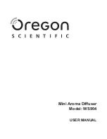 Oregon Scientific WS904 User Manual preview