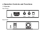 Preview for 7 page of Orei CO-EX330-K Operation Manual