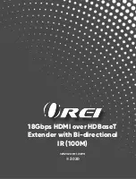 Preview for 18 page of Orei UHD-EXB330AUR-K User Manual