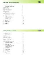 Preview for 3 page of ORELL EGO60M Installation, Operation And Maintenance Manual