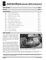 Preview for 2 page of Orenco AdvanTex AX20-RT Installation Manual