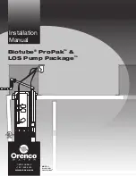 Предварительный просмотр 12 страницы Orenco Biotube ProPak Installation Manual