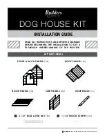 OrePac Building DOG HOUSE KIT Installation Manual preview