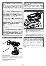 Предварительный просмотр 12 страницы ORFELD DX025A Instruction Manual